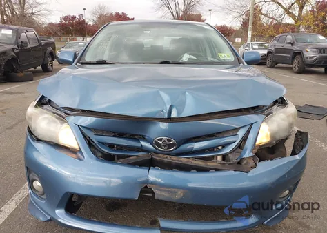 2013 Toyota Corolla S из США, поврежденный, VIN 5YFBU4EE7DP124593